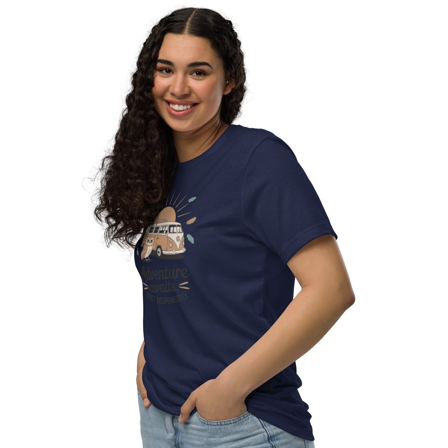 Unisex Staple Eco T-Shirt | Sustainable & Stylish for Owl Lover Dudeily