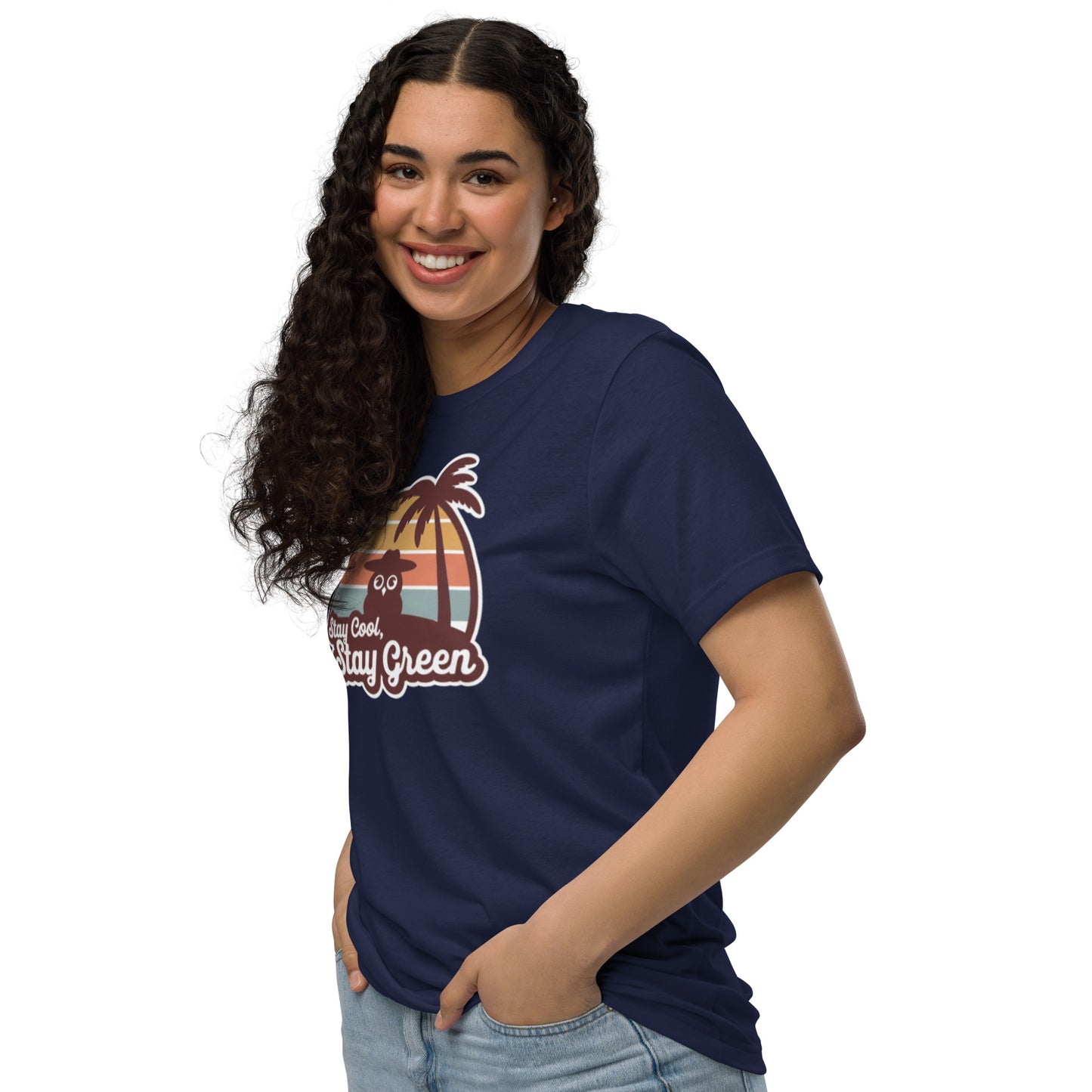 Unisex Staple Eco T-Shirt | Owl Themed Sustainable & Comfortable Dudeily