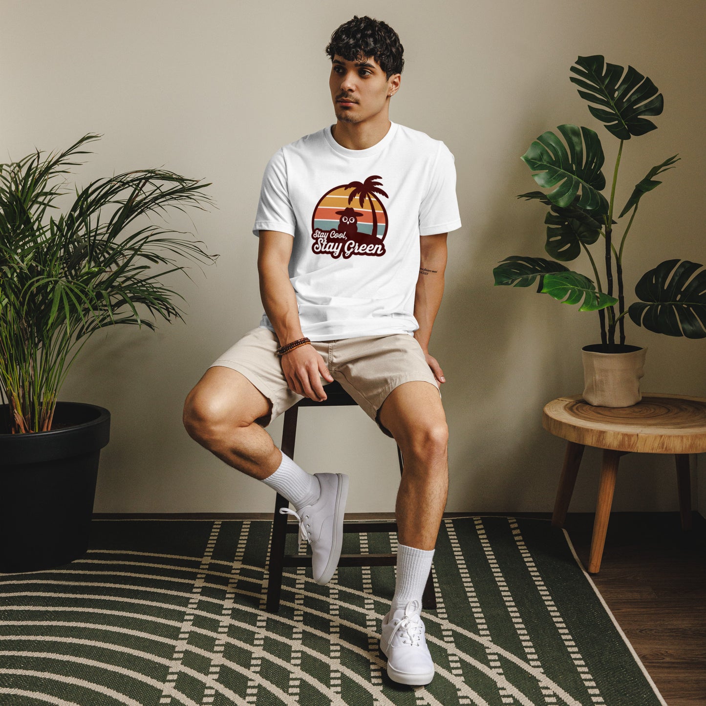 Unisex Staple Eco T-Shirt | Owl Themed Sustainable & Comfortable Dudeily