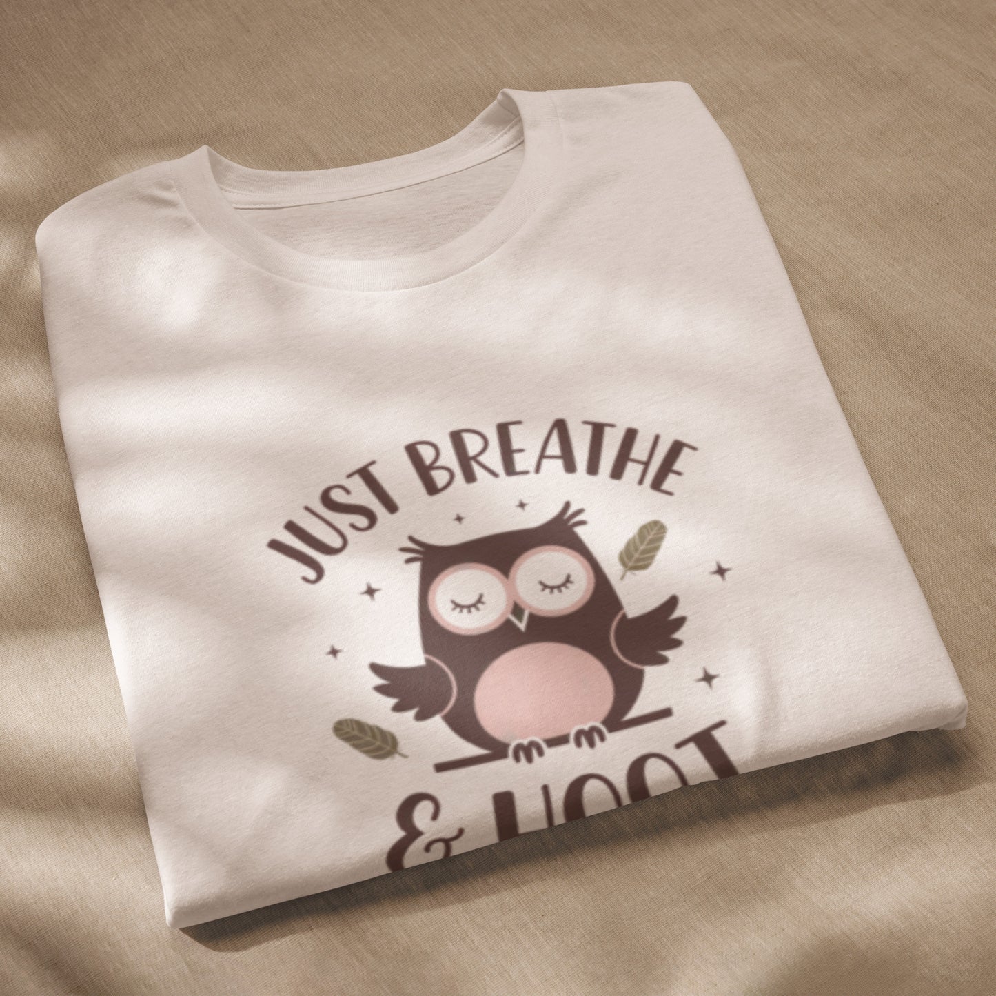 Unisex Staple Eco T-Shirt | Owl Themed Sustainable & Comfortable Dudeily