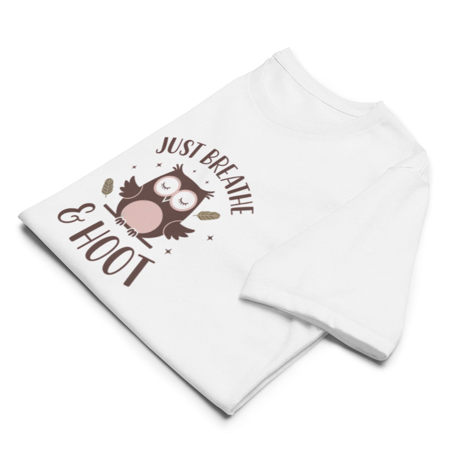 Unisex Staple Eco T-Shirt | Owl Themed Sustainable & Comfortable Dudeily