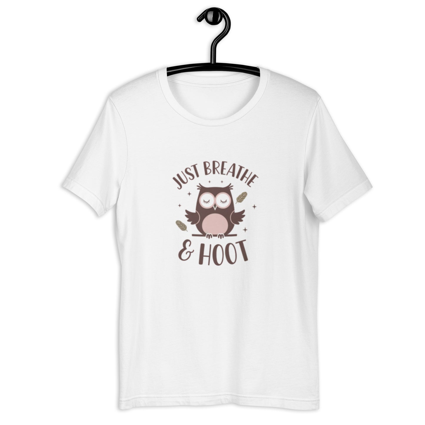 Unisex Staple Eco T-Shirt | Owl Themed Sustainable & Comfortable Dudeily