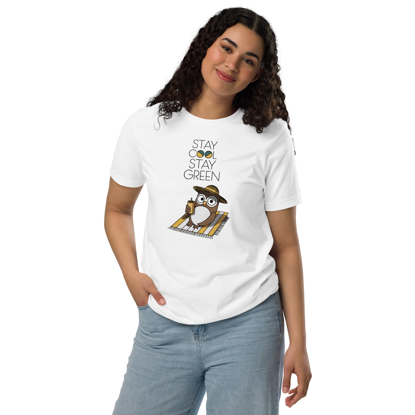 Unisex Staple Eco T-Shirt | Owl Themed Sustainable & Comfortable 3XL Dudeily