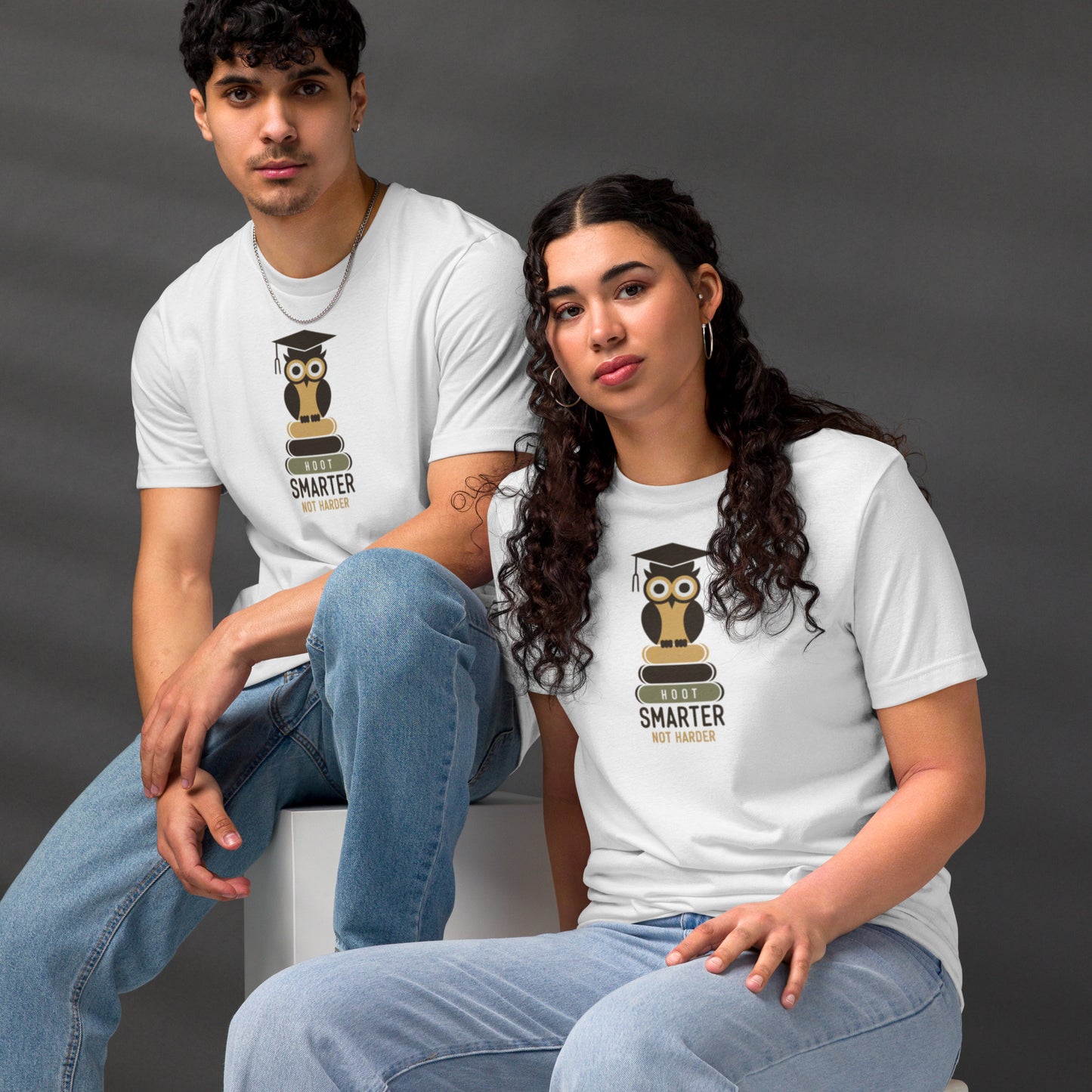 Unisex Staple Eco T-Shirt | Sustainable Fashion USA by Owl Themrd - Comfortable & Eco-Friendly Dudeily