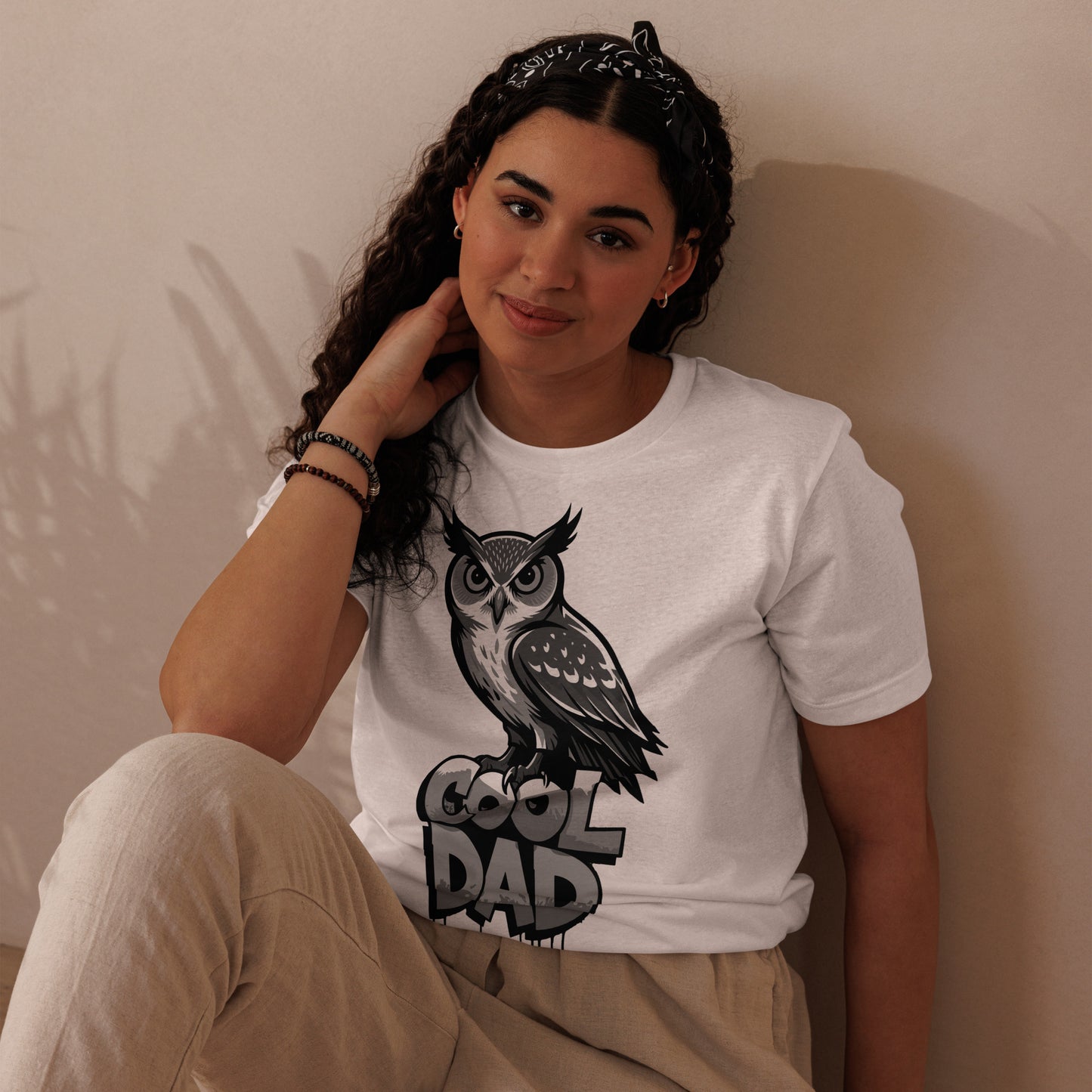 Unisex Staple Eco T-Shirt – Owl-Themed Sustainable Fashion for Father’s Day | Dudeily Dudeily