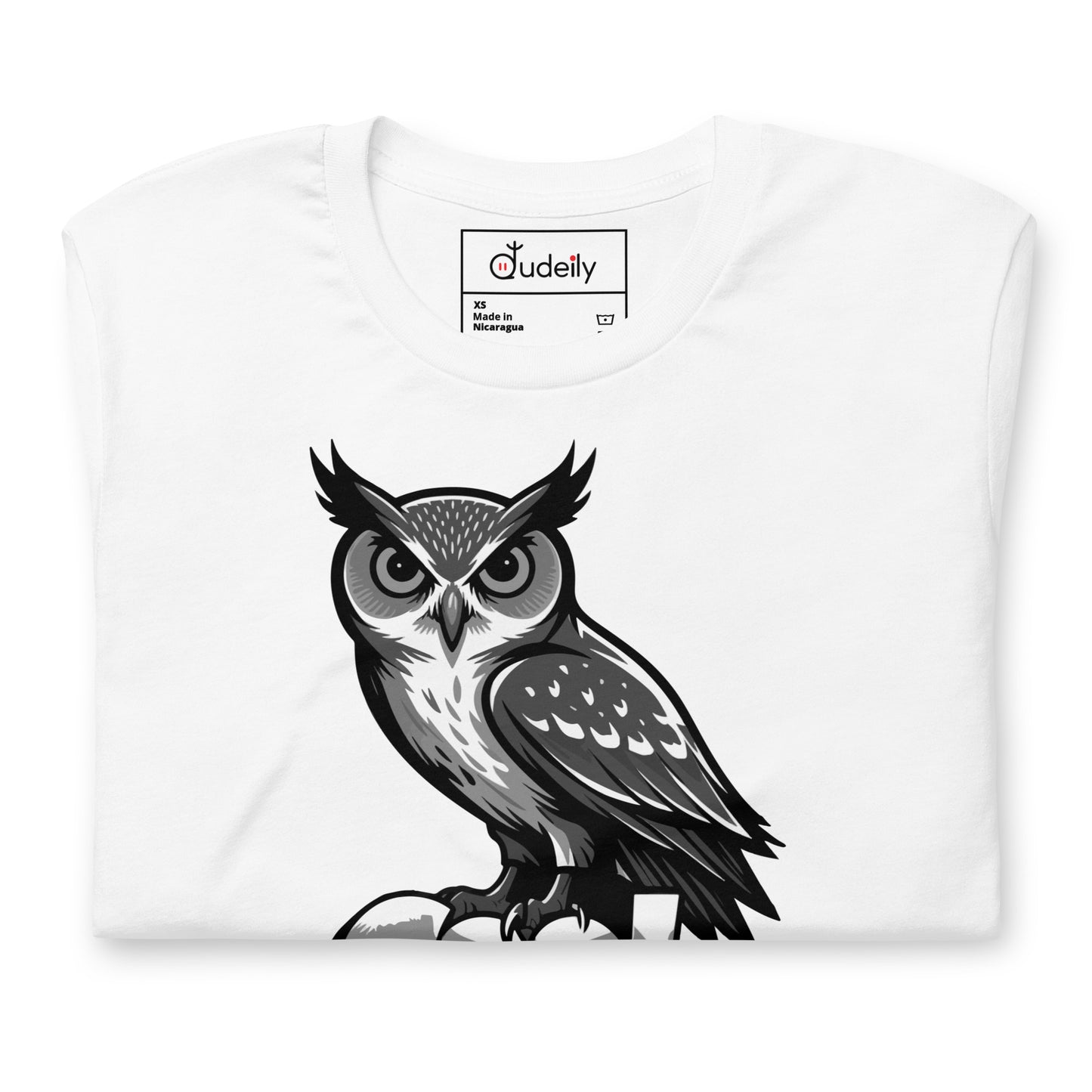 Unisex Staple Eco T-Shirt – Owl-Themed Sustainable Fashion for Father’s Day | Dudeily Dudeily