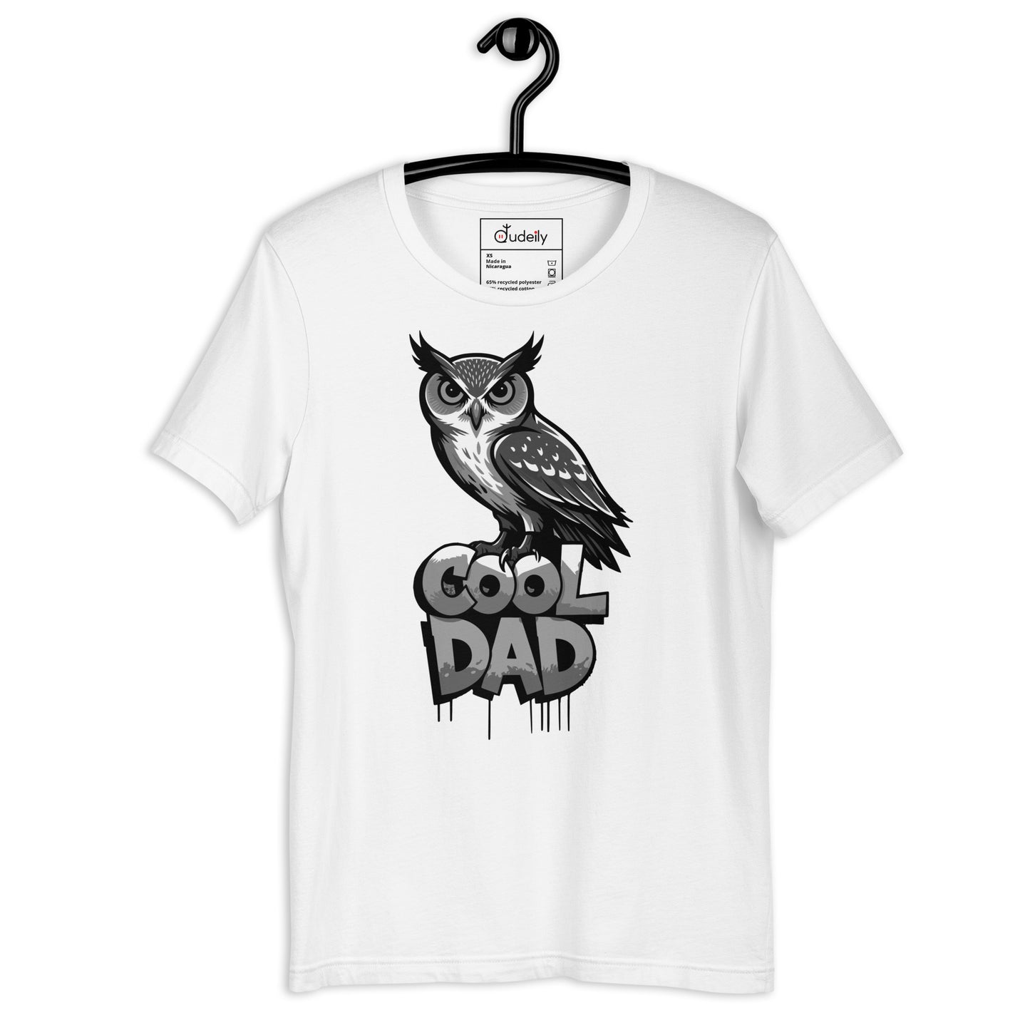 Unisex Staple Eco T-Shirt – Owl-Themed Sustainable Fashion for Father’s Day | Dudeily Dudeily