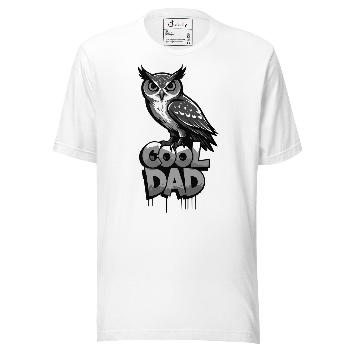 Unisex Staple Eco T-Shirt – Owl-Themed Sustainable Fashion for Father’s Day | Dudeily Dudeily