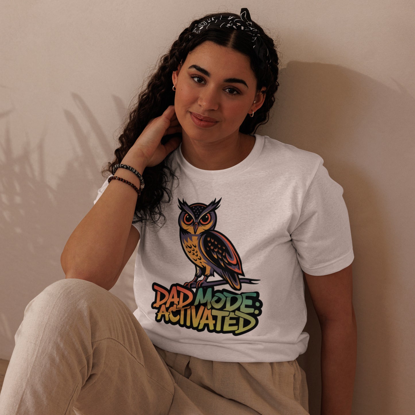 Unisex Staple Eco T-Shirt – Owl-Inspired Sustainable Style for Father’s Day | Dudeily Dudeily