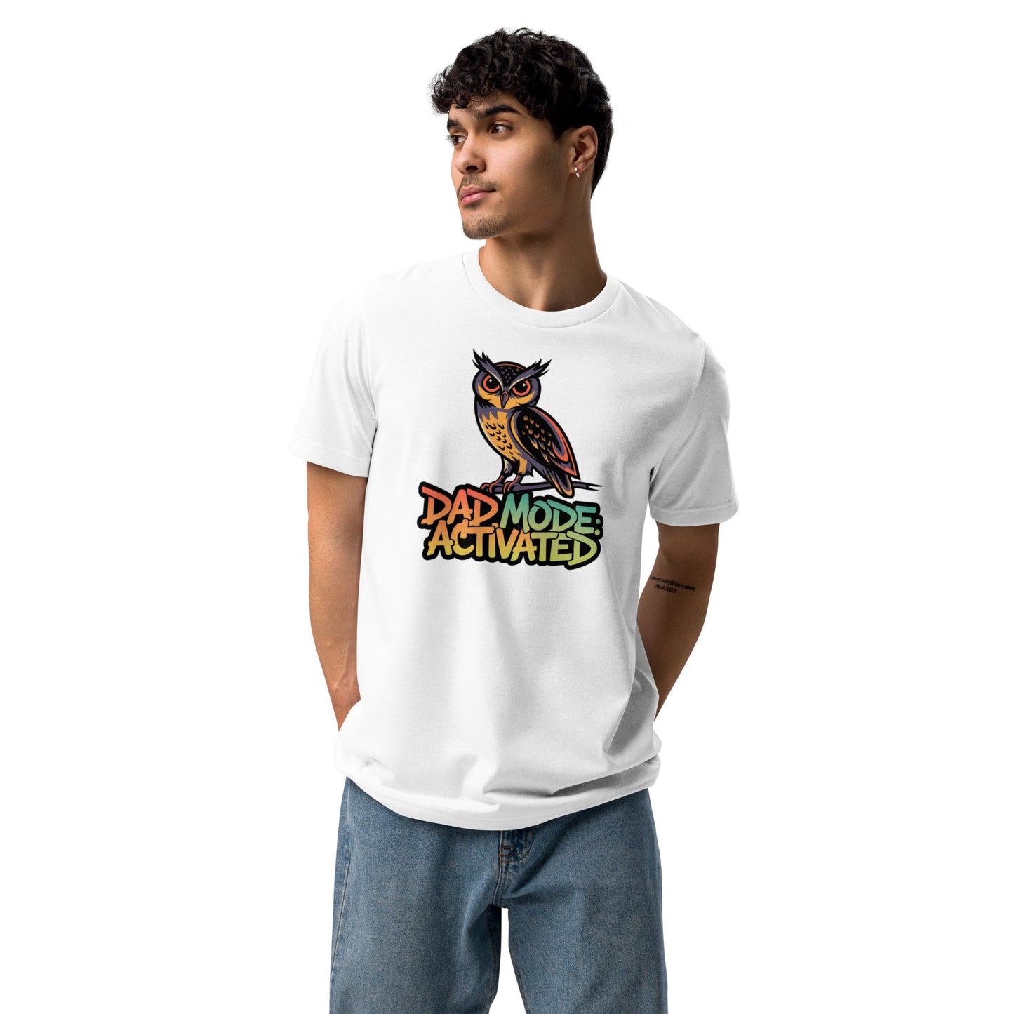 Unisex Staple Eco T-Shirt – Owl-Inspired Sustainable Style for Father’s Day | Dudeily Dudeily