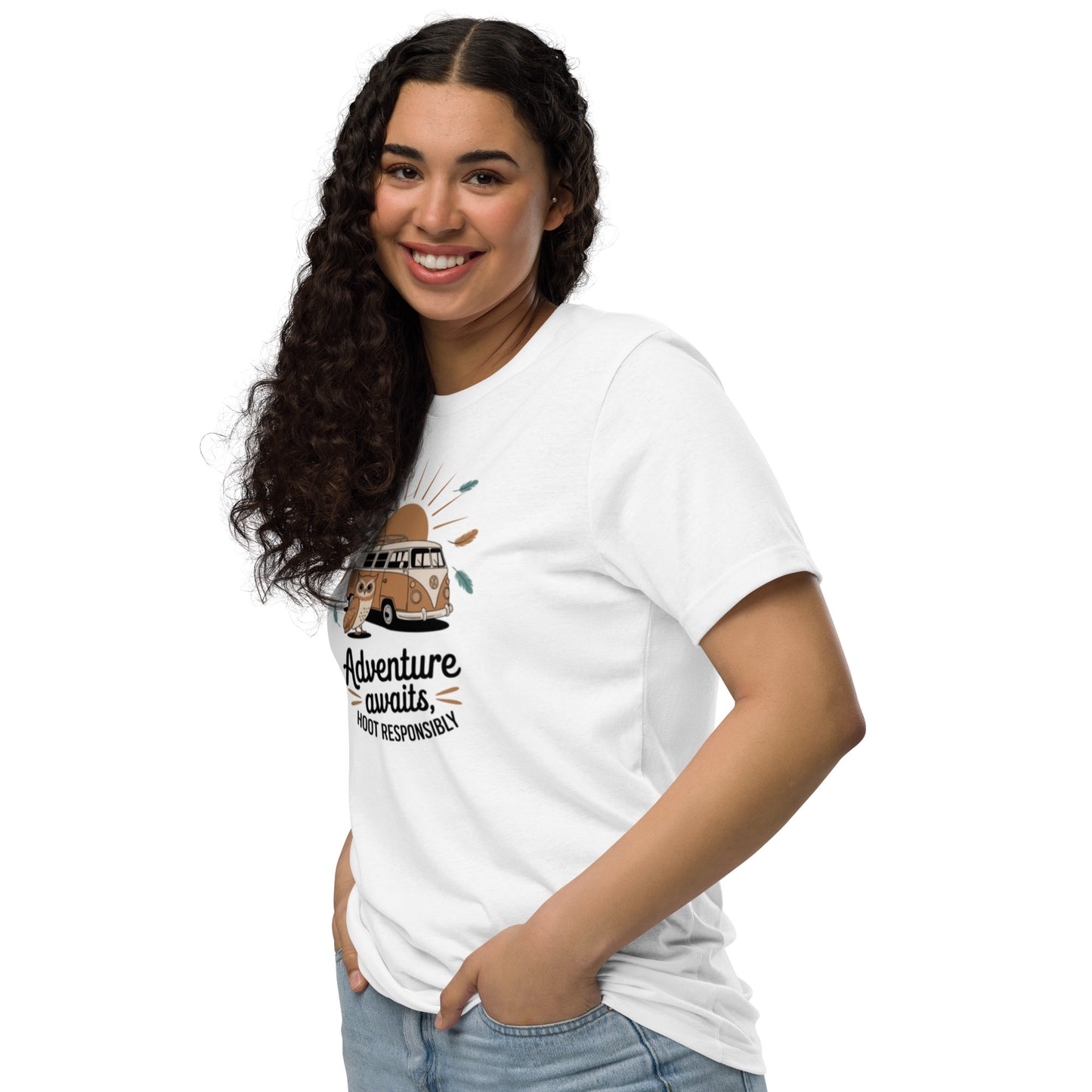 Unisex Staple Eco T-Shirt | Sustainable & Stylish for Owl Lover Dudeily