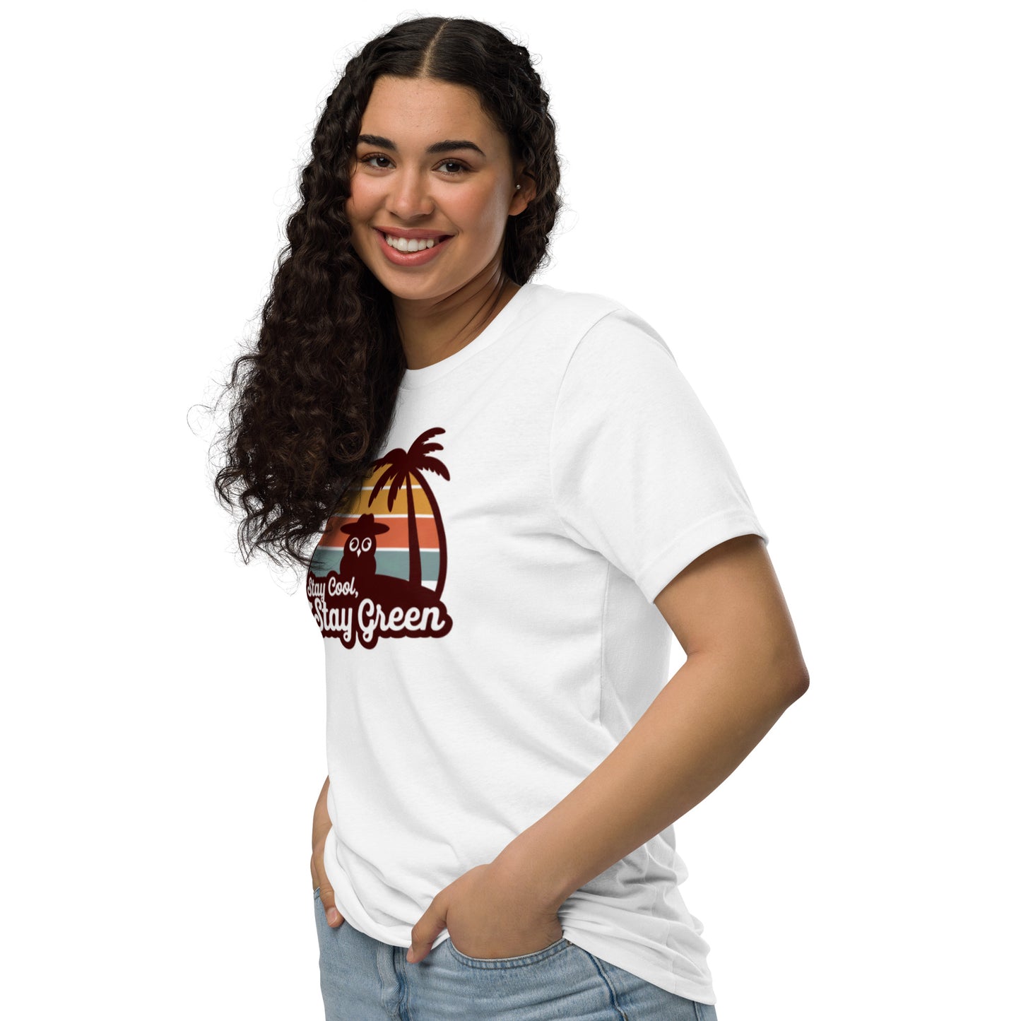 Unisex Staple Eco T-Shirt | Owl Themed Sustainable & Comfortable Dudeily