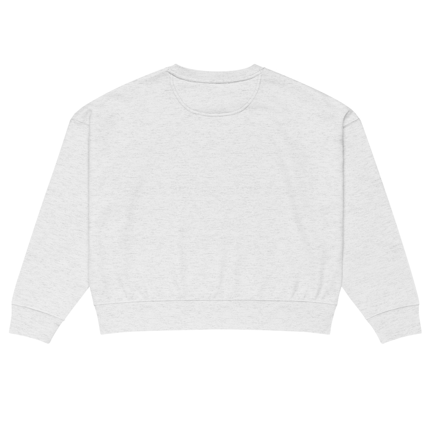 Owl Women’s Organic Crew Neck Sweatshirt – 'Peace Lives in the Night' in Fall | Sustainable Fashion USA Cool Heather Grey Dudeily