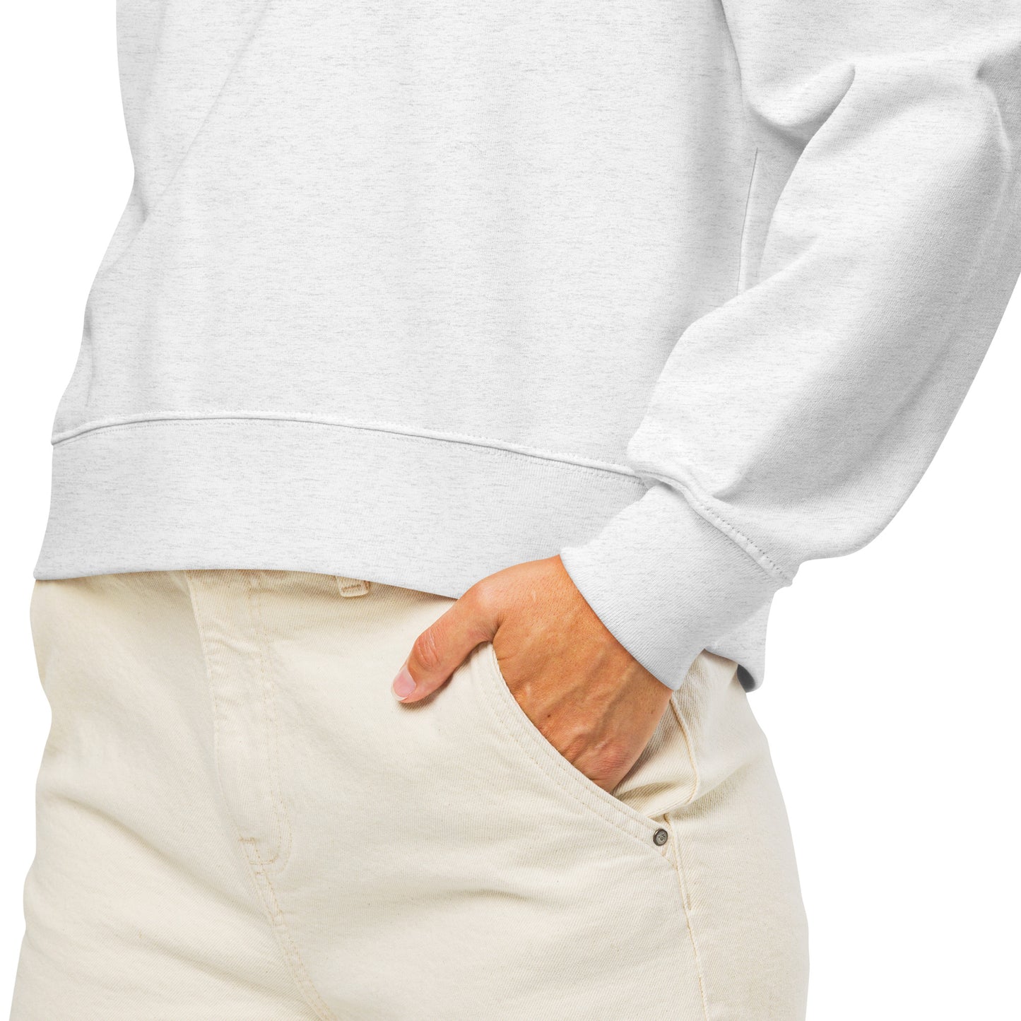 Women’s Organic Crew Neck Sweatshirt: Wise Work, Kind Planet | Owl Embroidered Sustainable Fashion USA by Dudeily Dudeily