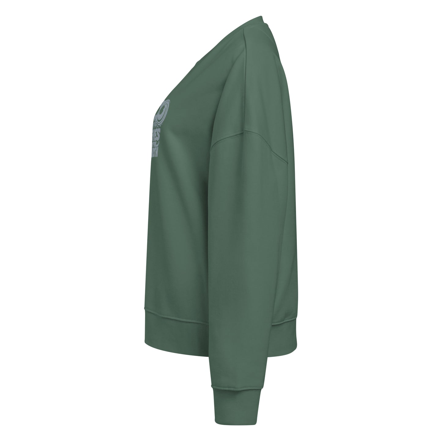 Owl Women’s Crew Neck Sweatshirt: 'Eyes of the Earth' in Fall | Sustainable Fashion USA Dudeily