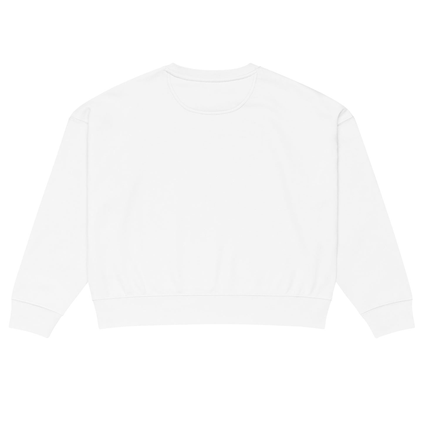 Owl Women’s Organic Crew Neck Sweatshirt – 'Peace Lives in the Night' in Fall | Sustainable Fashion USA White Dudeily