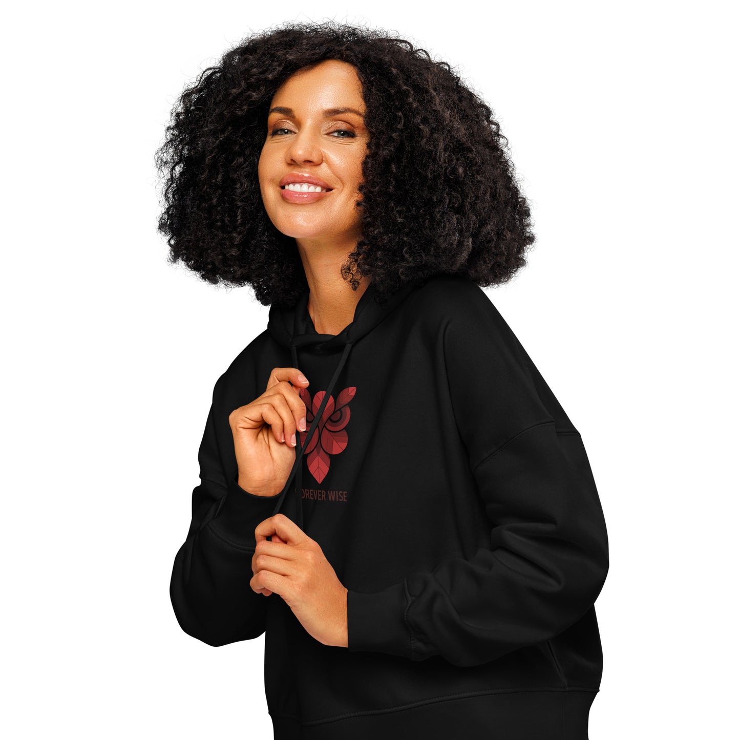 Women’s Organic Mid-Weight Hoodie: 'Forever Wise' | Ethical Owl Clothing USA Dudeily