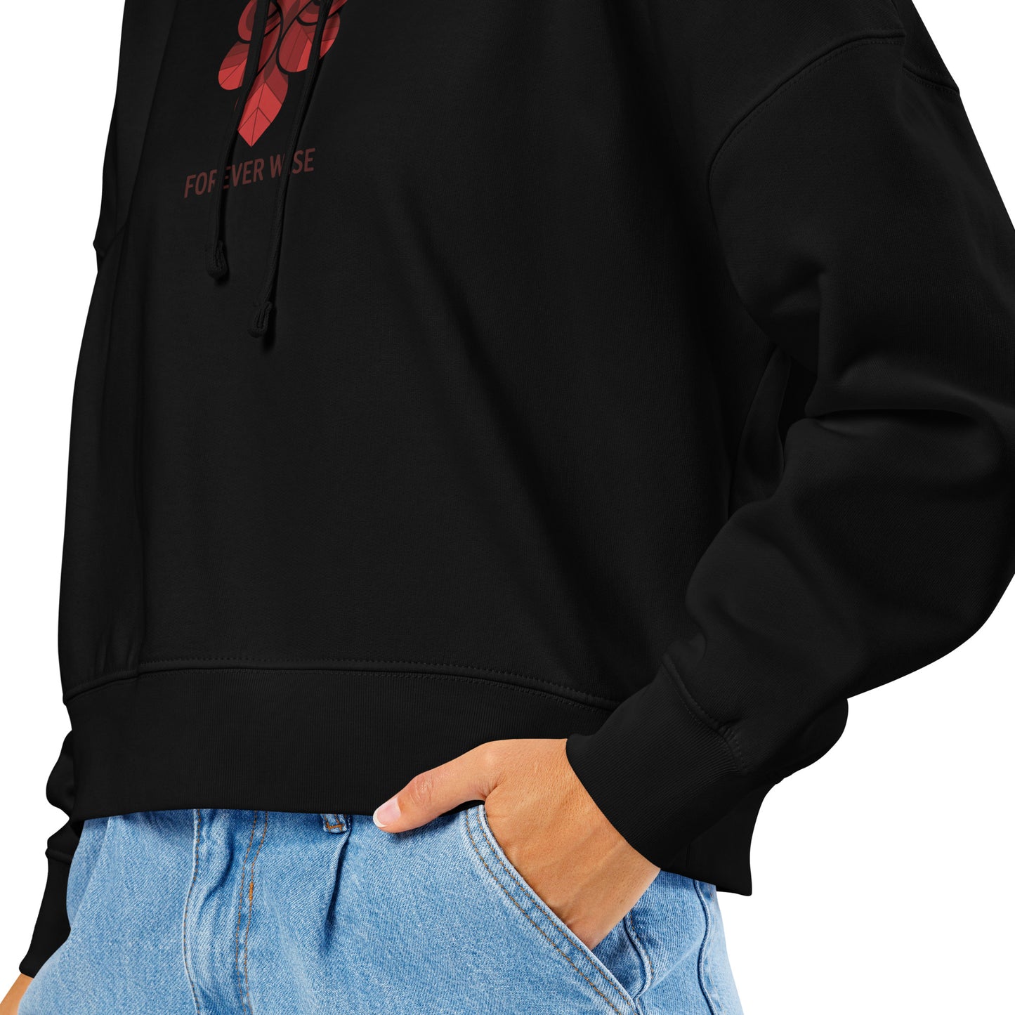 Women’s Organic Mid-Weight Hoodie: 'Forever Wise' | Ethical Owl Clothing USA Dudeily