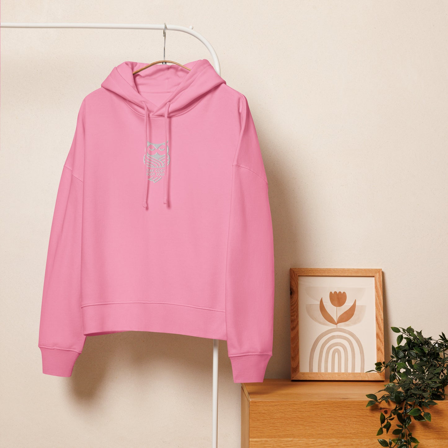 Owl Women's Organic Hoodie - Stay Cozy Hoot Loud in Fall | Sustainable Fashion USA Dudeily