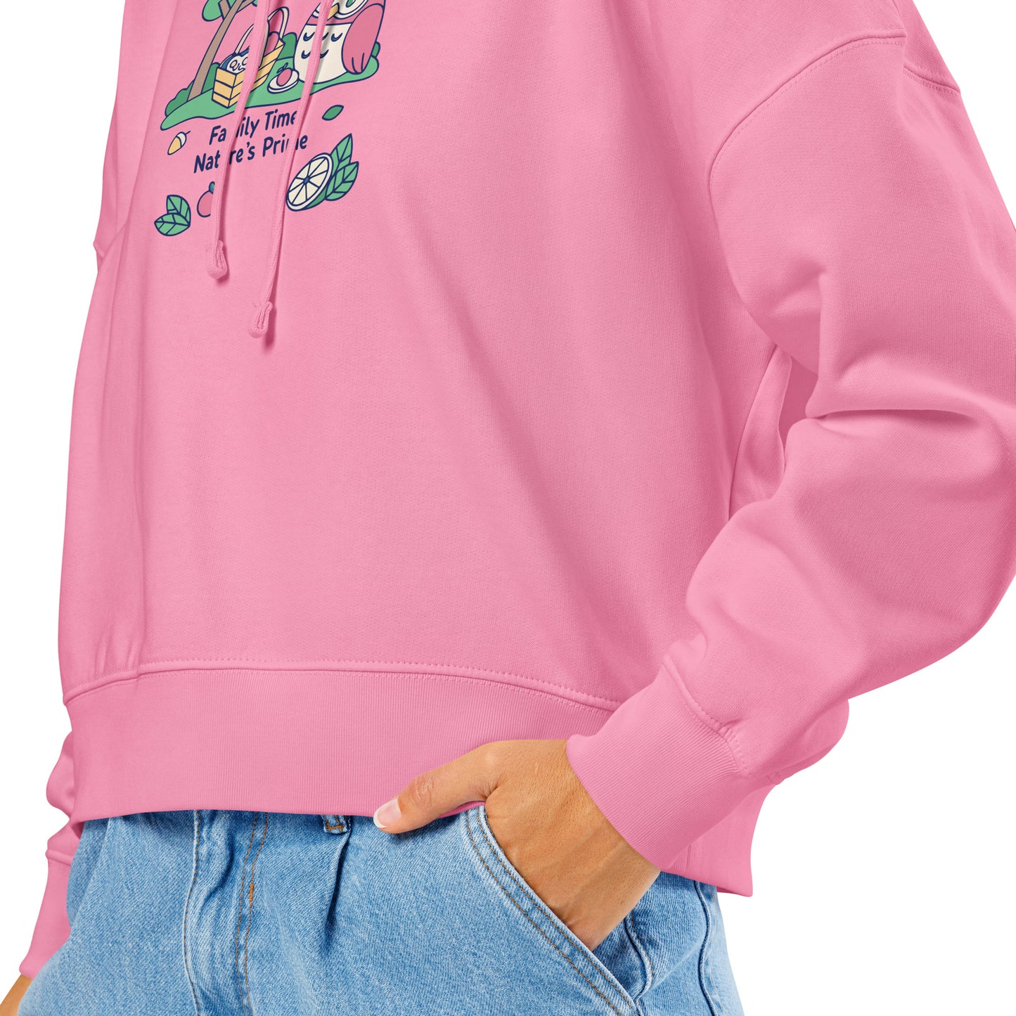 Women’s Organic Mid-Weight Hoodie – OwlBloom Sustainable Fashion for Family Day Comfort Dudeily