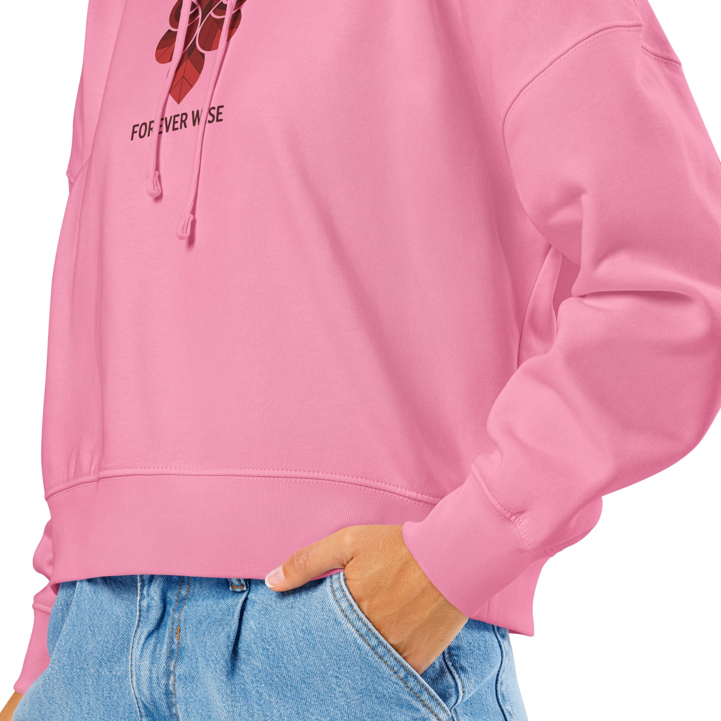 Women’s Organic Mid-Weight Hoodie: 'Forever Wise' | Ethical Owl Clothing USA Dudeily