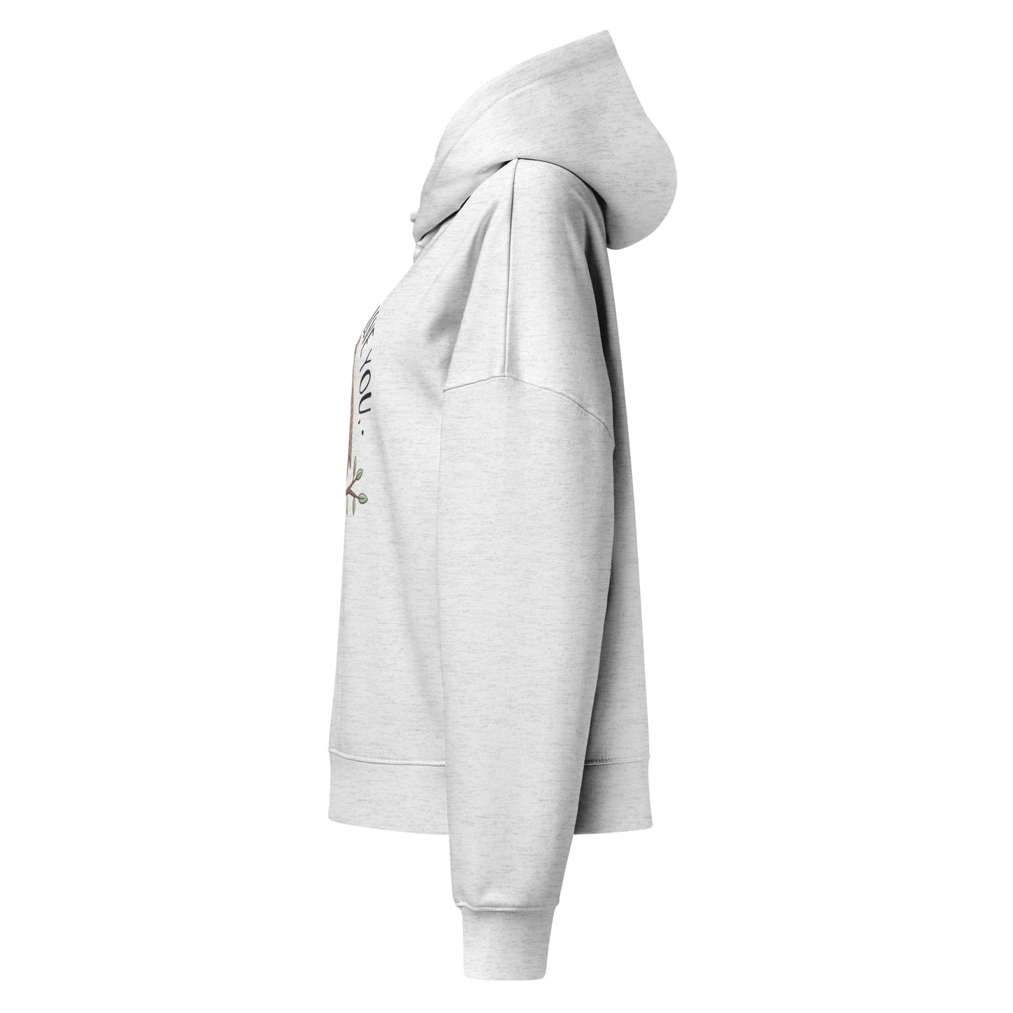 Women’s Organic Mid-Weight Hoodie – Owl Themed Sustainable & Cozy Eco-Friendly Pullover Dudeily