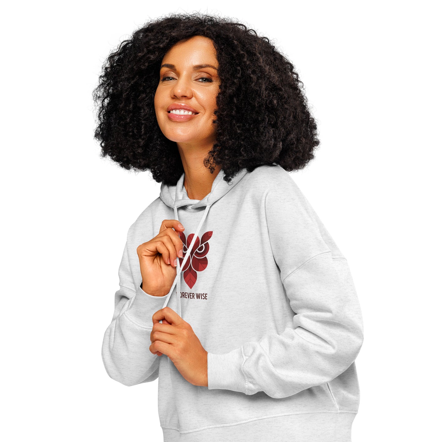Women’s Organic Mid-Weight Hoodie: 'Forever Wise' | Ethical Owl Clothing USA Dudeily