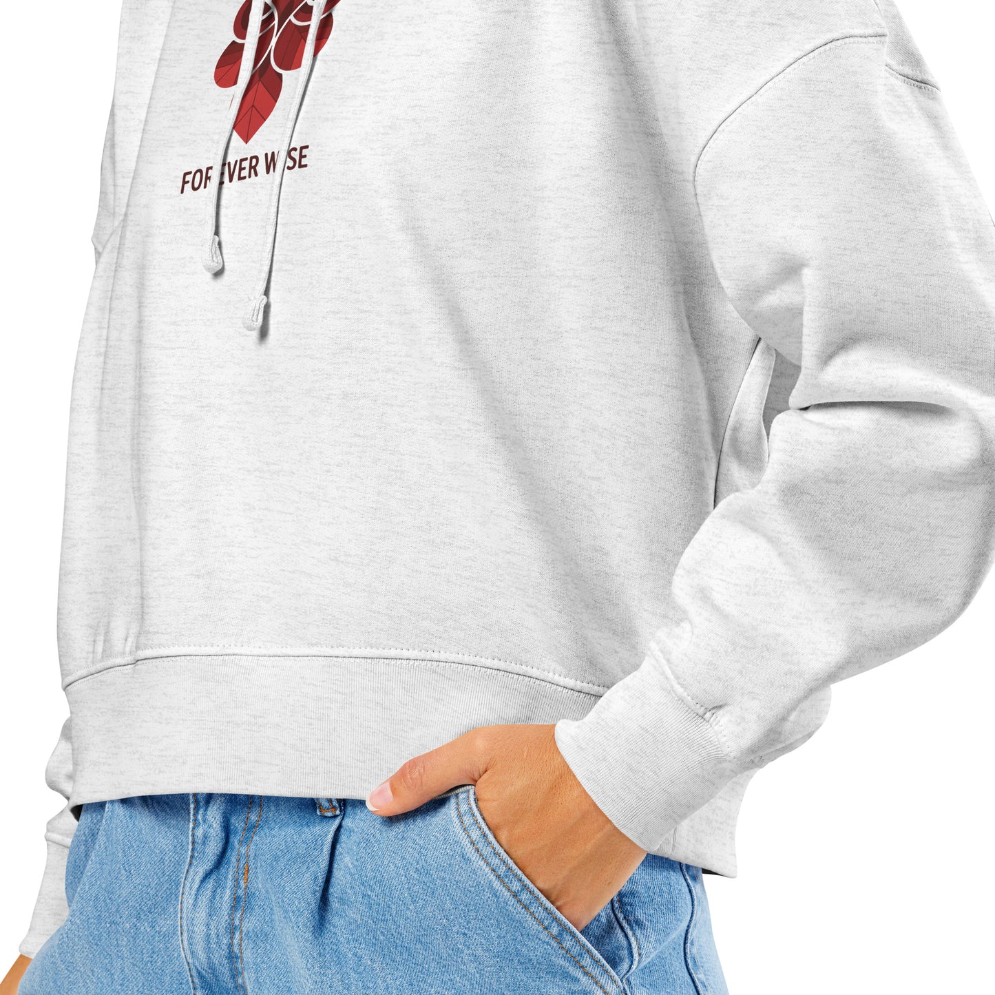 Women’s Organic Mid-Weight Hoodie: 'Forever Wise' | Ethical Owl Clothing USA Dudeily