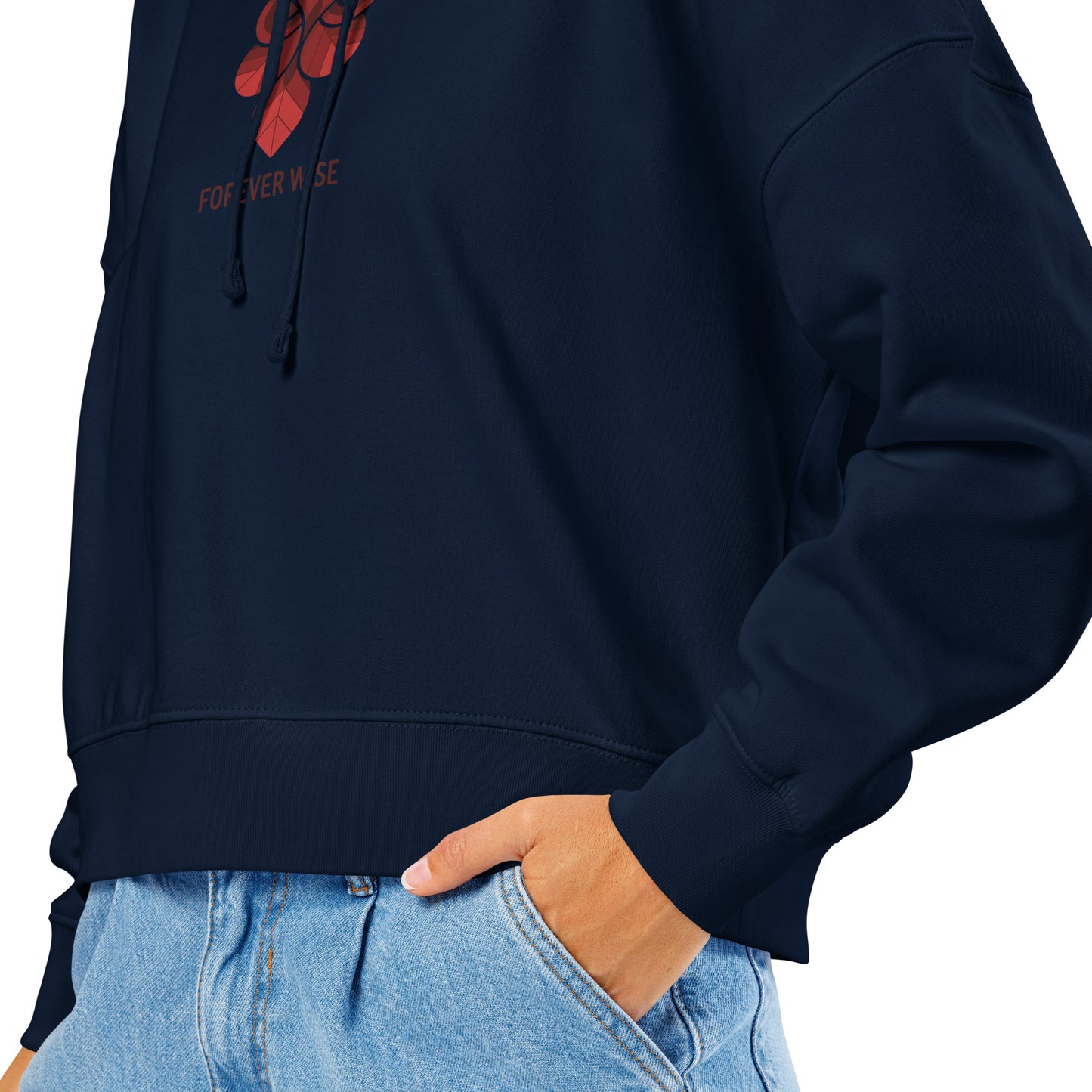 Women’s Organic Mid-Weight Hoodie: 'Forever Wise' | Ethical Owl Clothing USA Dudeily