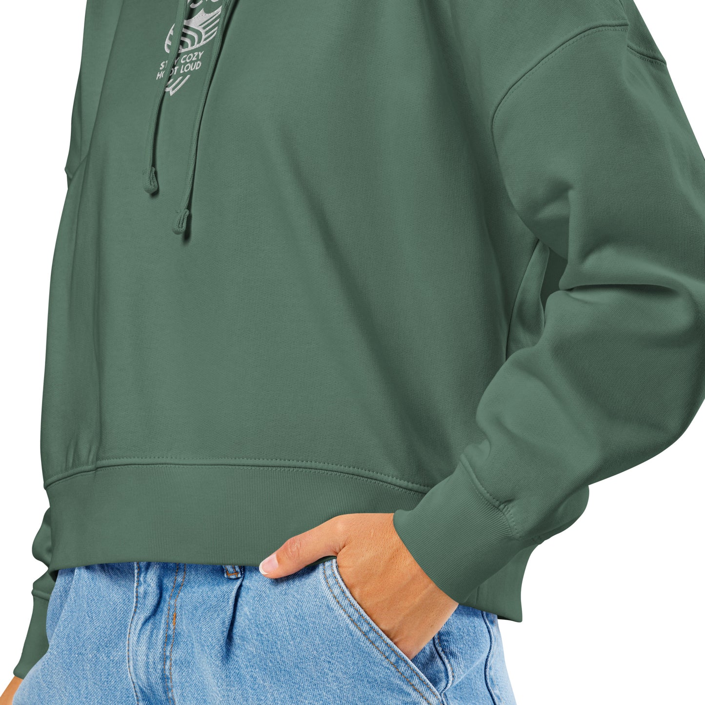 Owl Women's Organic Hoodie - Stay Cozy Hoot Loud in Fall | Sustainable Fashion USA Dudeily