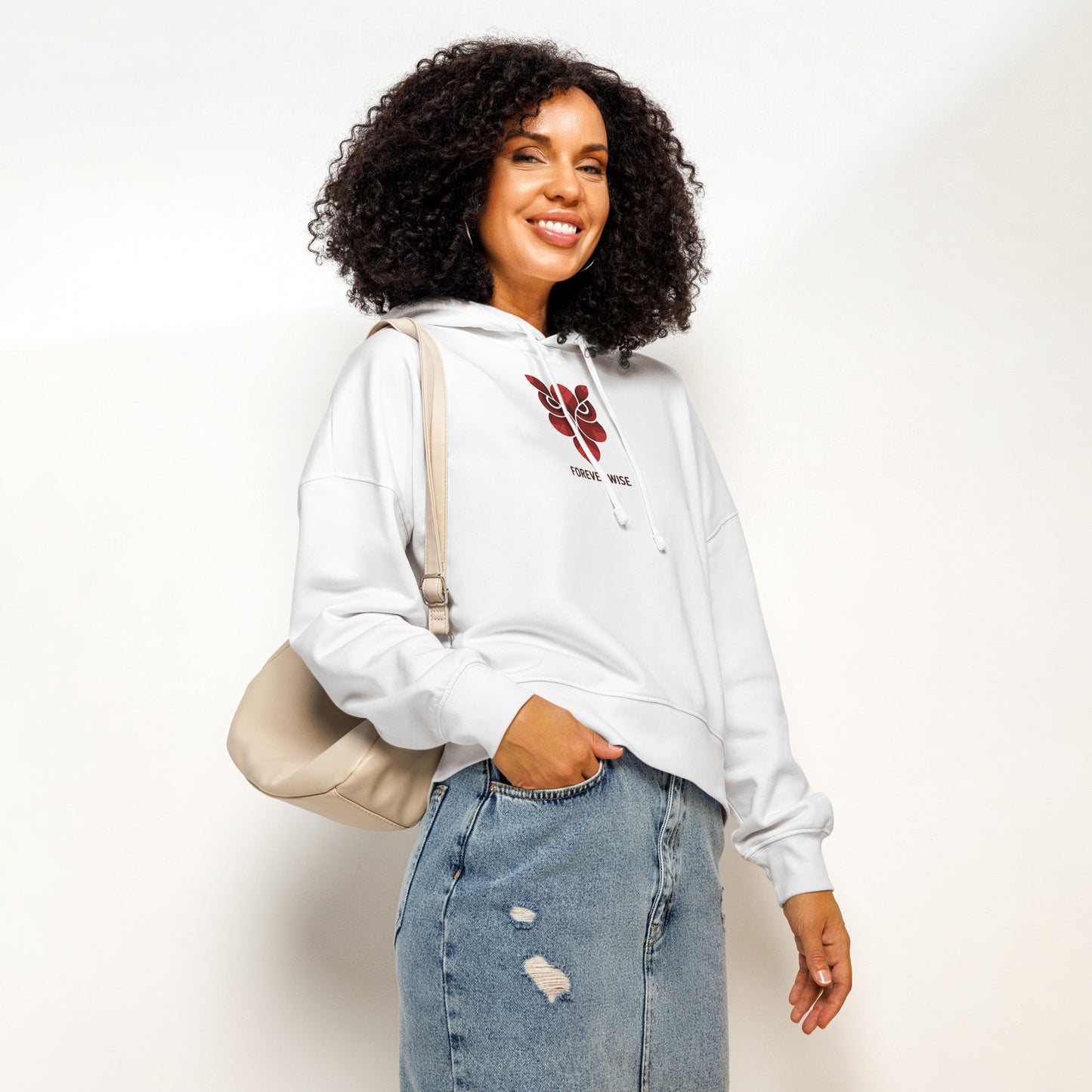 Women’s Organic Mid-Weight Hoodie: 'Forever Wise' | Ethical Owl Clothing USA Dudeily