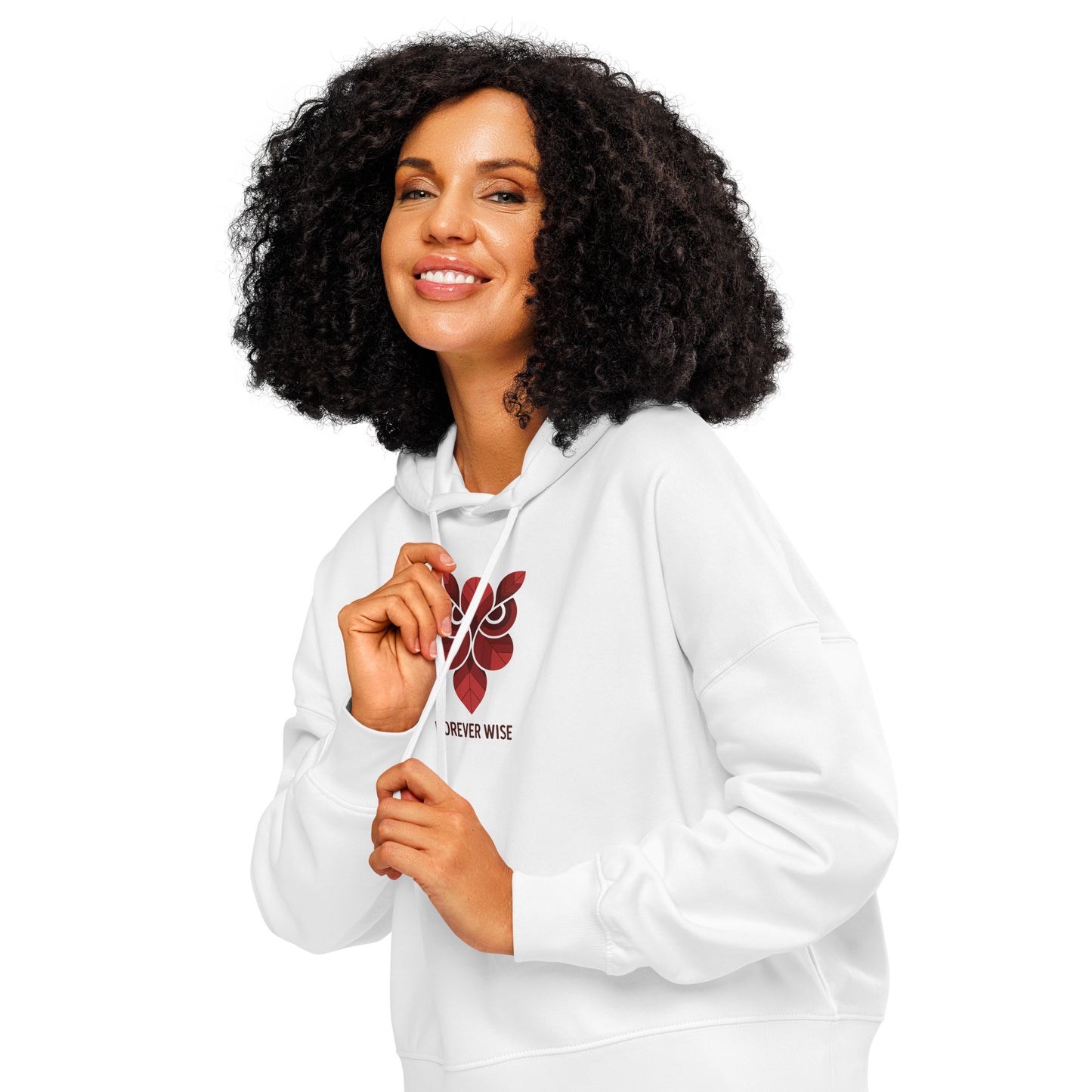 Women’s Organic Mid-Weight Hoodie: 'Forever Wise' | Ethical Owl Clothing USA Dudeily