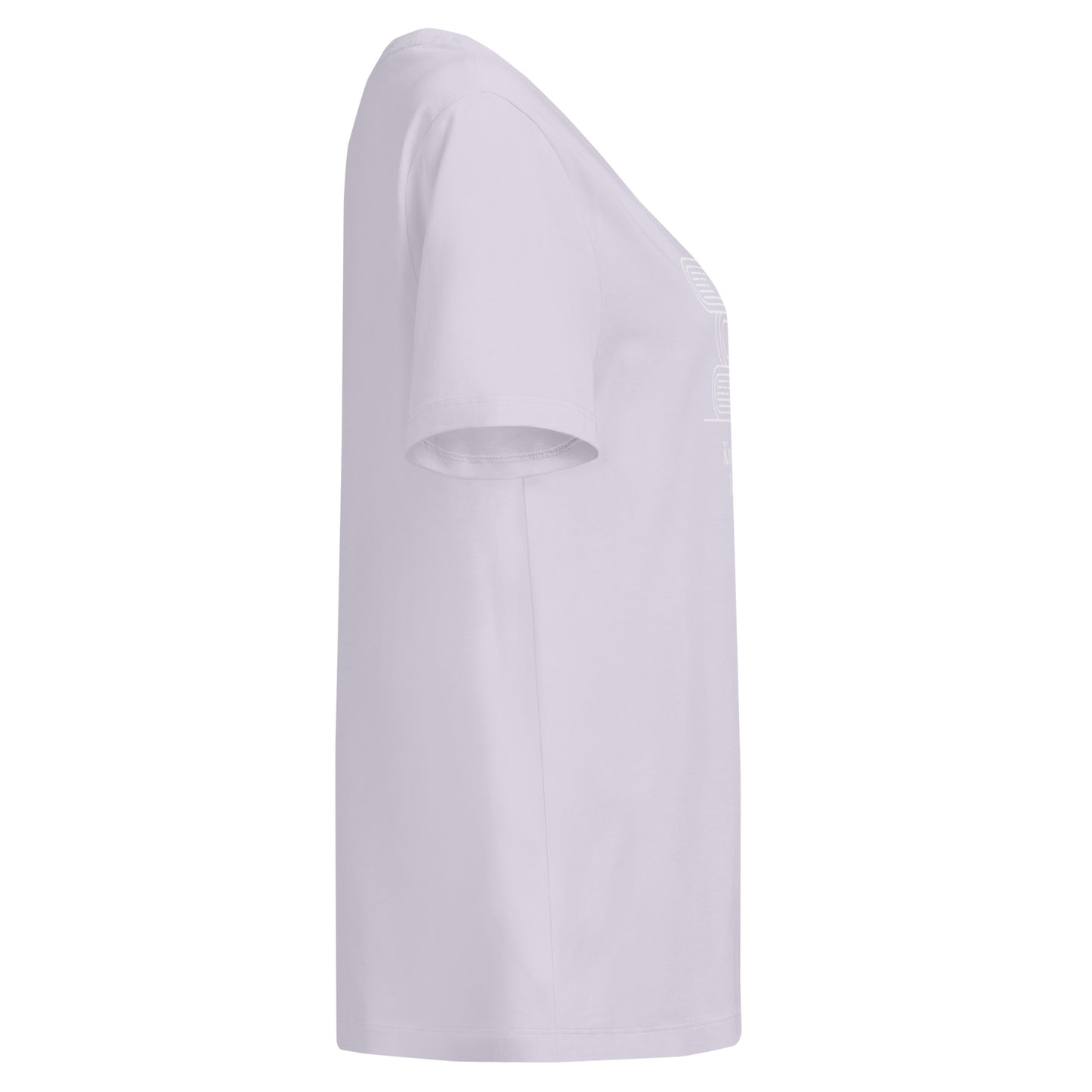 Women’s organic ribbed neck t-shirt Dudeily