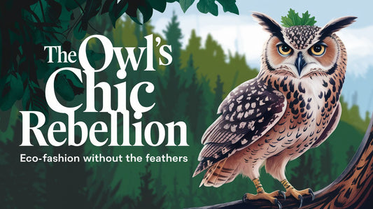 The Owl’s Chic Rebellion: Eco-Fashion Without the Feathers - Dudeily