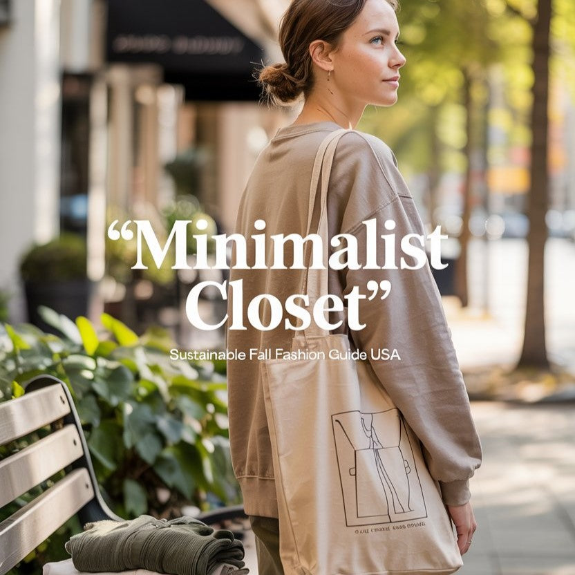 Build a minimalist closet this fall with sustainable USA fashion—eco hoodies, timeless totes, and owl-inspired apparel