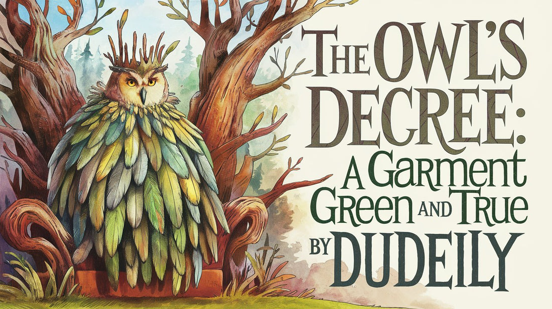 The Owl’s Decree: A Garment Green and True - Dudeily