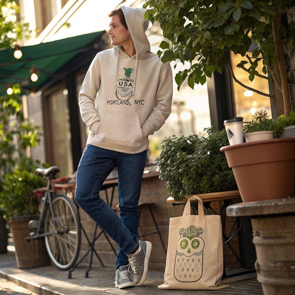 Why Conscious Fashion Shoppers USA Love Our Unisex Organic Relaxed Hoodie
