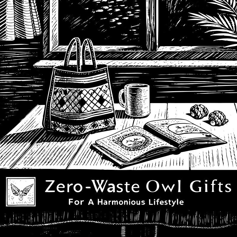 Discover zero-waste owl gifts that bring harmony to your lifestyle—eco totes, natural homeware, and sustainable accessories.