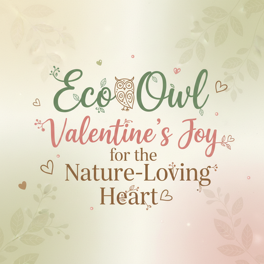 Eco Owl Valentine's Joy for the Nature-Loving Heart