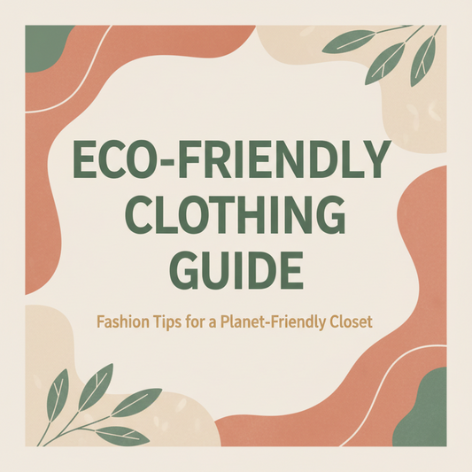 Eco-Friendly Clothing Guide: Fashion Tips for a Planet-Friendly Closet