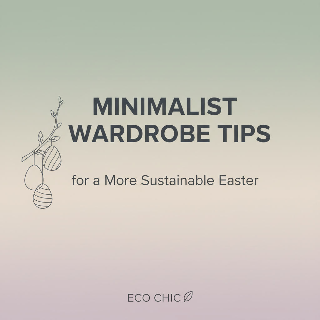 Minimalist Wardrobe Tips for a More Sustainable Easter