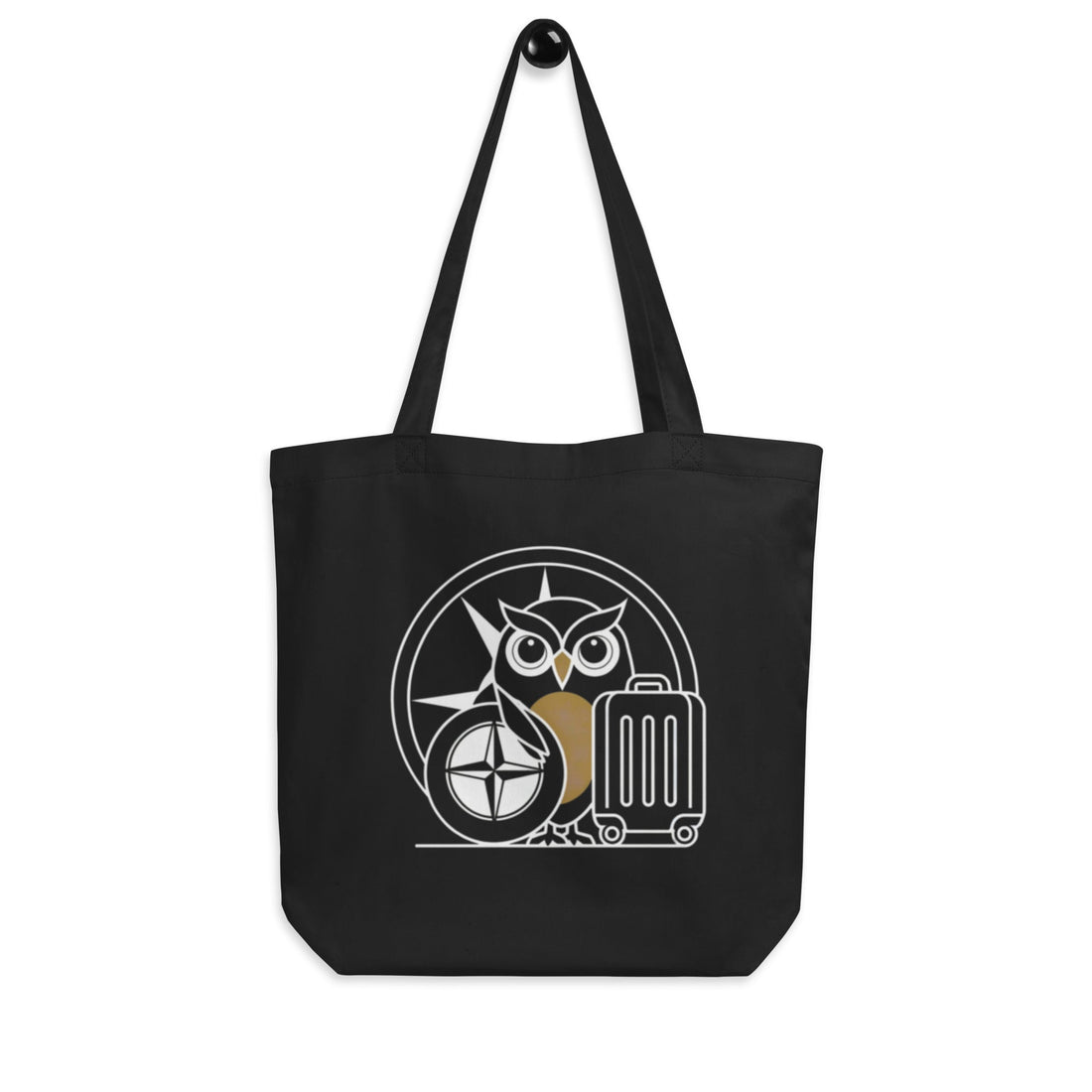 Eco Tote Bag: Sustainable and Stylish for Owl Lovers