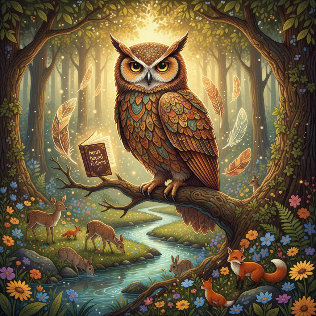Heartbound Feathers: Inspirations from Owl-Led Eco-Stories