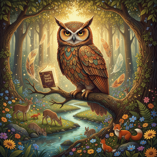 Heartbound Feathers: Inspirations from Owl-Led Eco-Stories