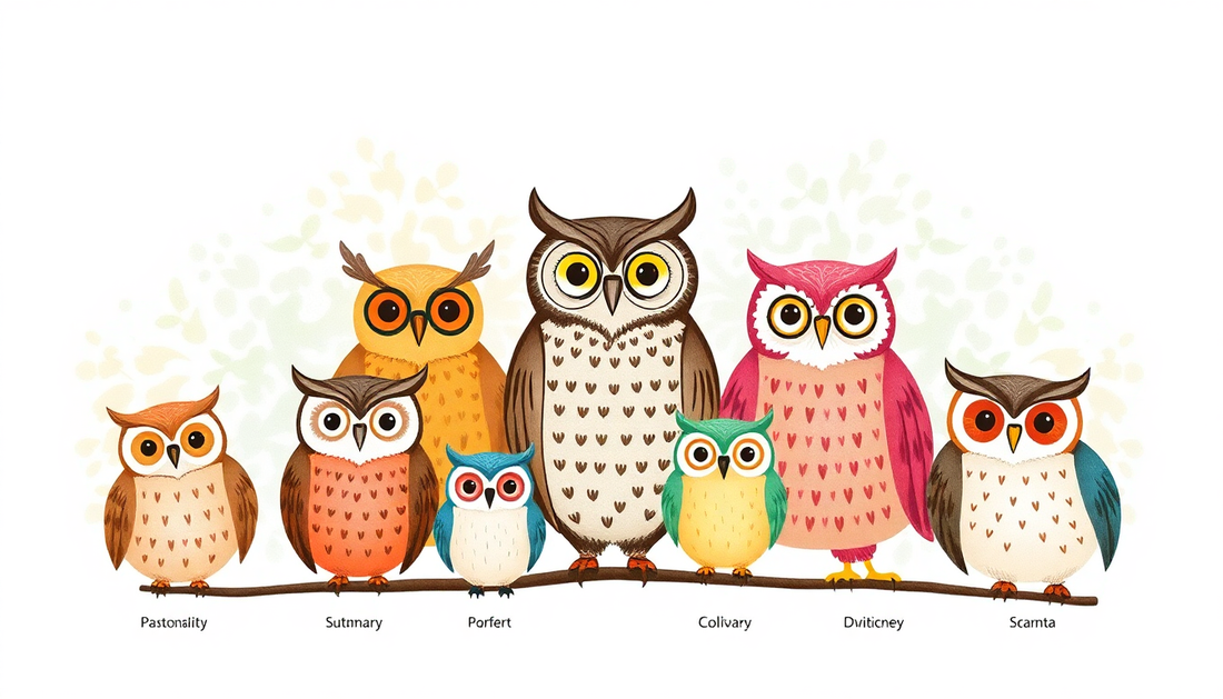What Your Favorite Owl Tee Says About Your Personality! - Dudeily