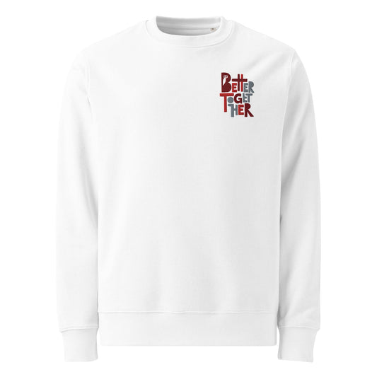 Unisex Organic Sweatshirt – Eco-Friendly Owl Clothing “Always You” Embroidered Ethical Apparel