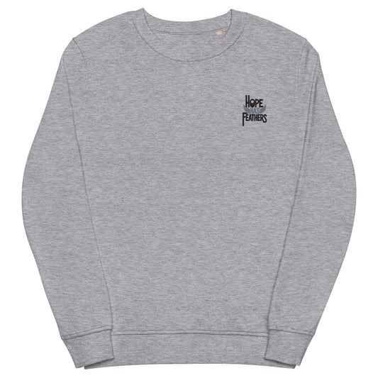 Eco-Friendly Owl Clothing Unisex Mid-Weight Sweatshirt – “Our Power, Our Planet” Embroidery