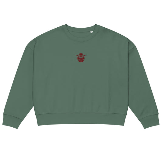 Owl Unisex Organic Sweatshirt: 'Forever Wise' in Fall | Sustainable Fashion USA