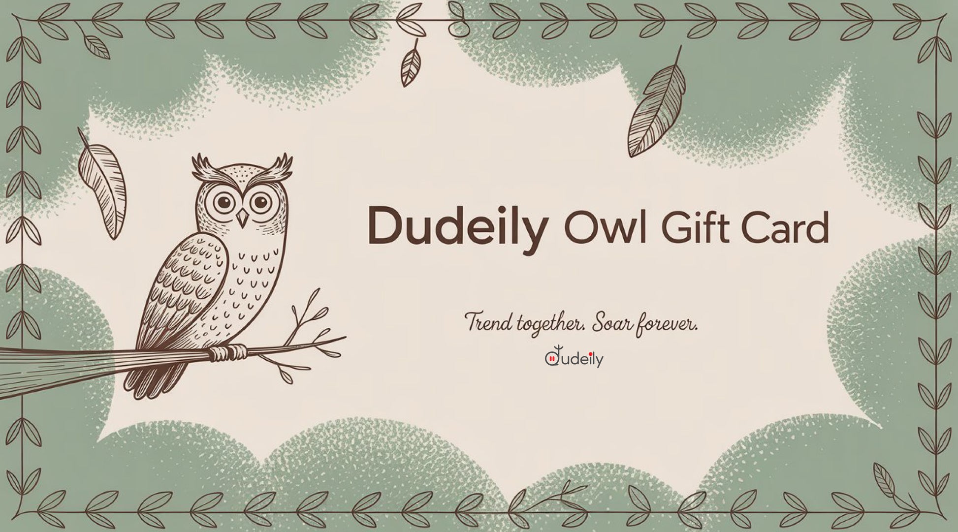 DUDEILY OWL GIFT CARD - Dudeily