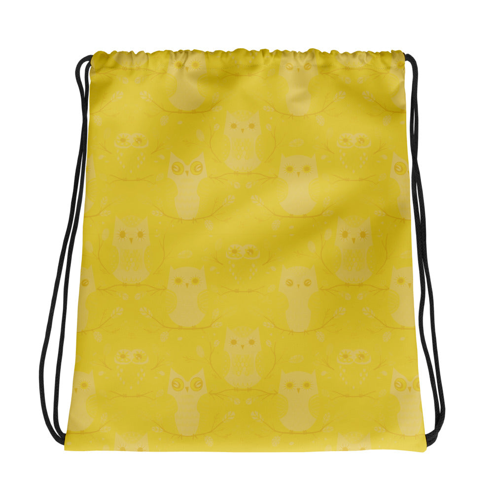 Owl-Themed Drawstring Bag – Stylish, Practical, and Perfect for Everyday Use